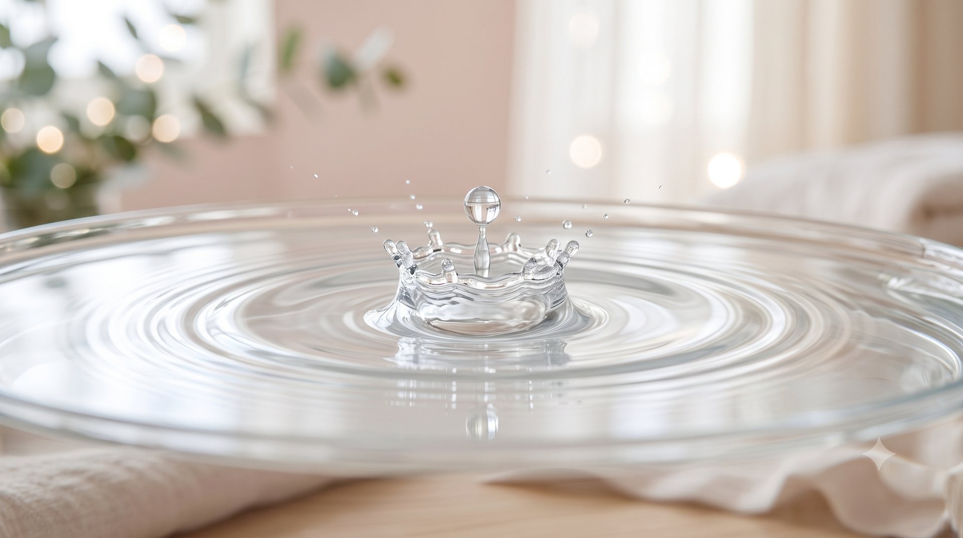 水面の波紋